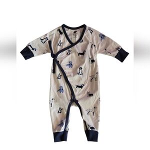 Monica + Andy Dog Print Sleeper EUC